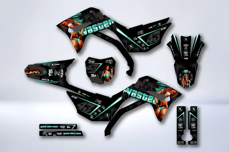 Kit déco HONDA CRF 110 2019-2024 - ZYNTRA