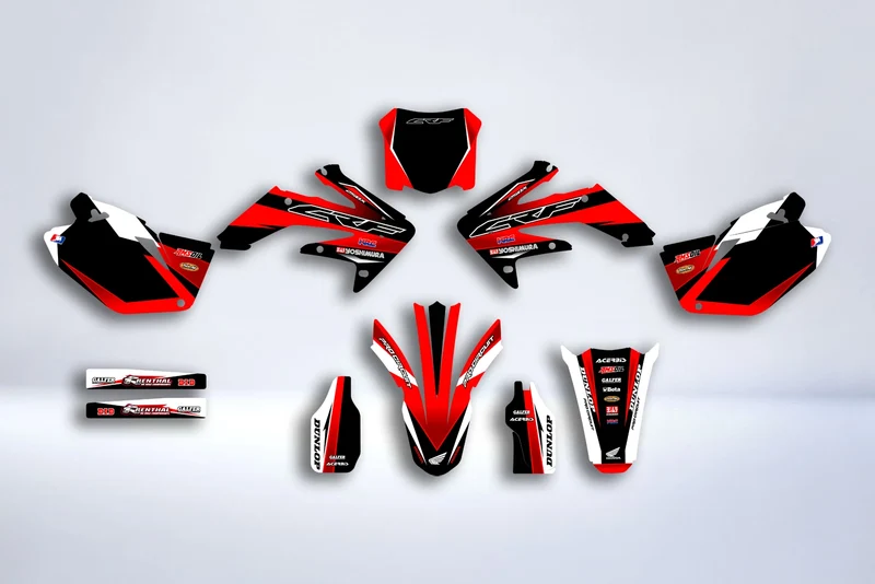 Kit déco HONDA CRF 250 2004-2009 - FLYXION