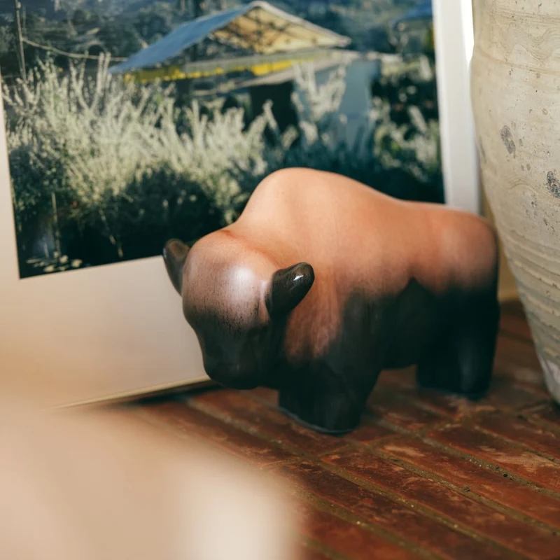 Ceramic Bull, limitierte Auflage - HKliving X Otto Keramik