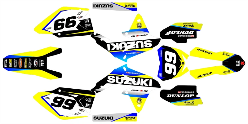 Kit déco SUZUKI RMZ 450 2008-2017 - IGNITRX