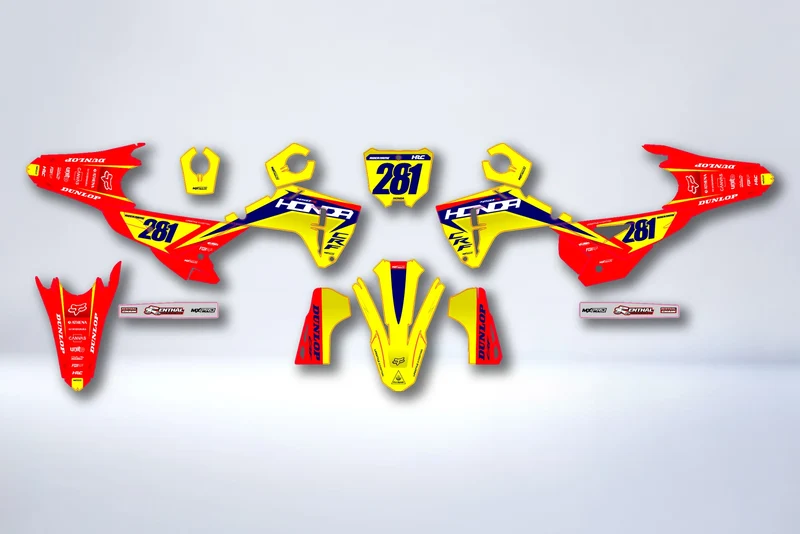 Kit déco HONDA CRF 250 & CRF 450 2025-2026 - ZYNTRIX