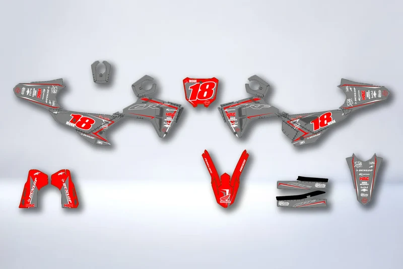Kit déco HONDA CRF 250 & CRF 450 2025-2026 - ZINTRAX