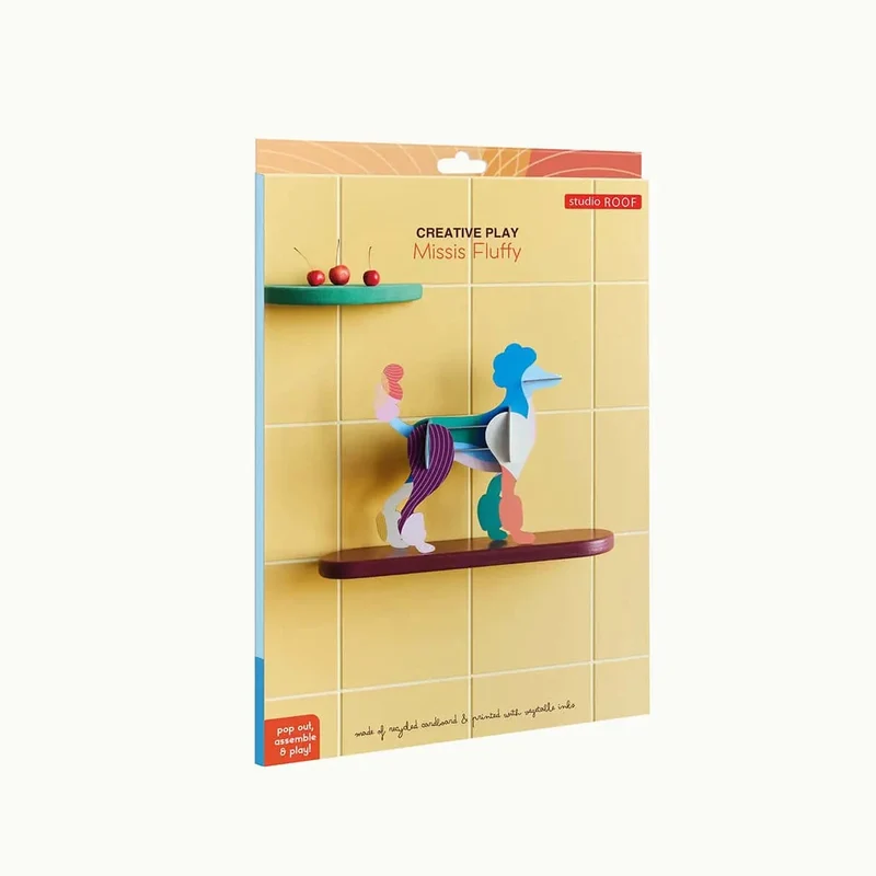 Missis Fluffy – 3D Haustier-Puzzle von Studio Roof