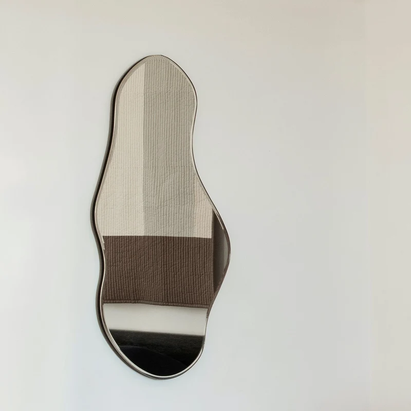 Spiegel Pond Mirror Large Messing - fermLIVING