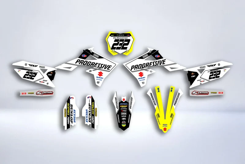 Kit déco SUZUKI RM-Z 450 2018-2025 & RM-Z 250 2019-2025 - DIRTRIX