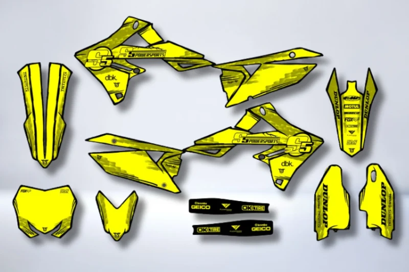 Kit déco SUZUKI RM-Z 450 2018-2025 & RM-Z 250 2019-2025 - TORQON