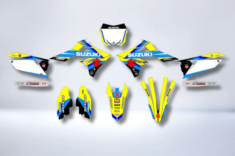 Kit déco SUZUKI RM-Z 450 2018-2025 & RM-Z 250 2019-2025 - GRYZOR