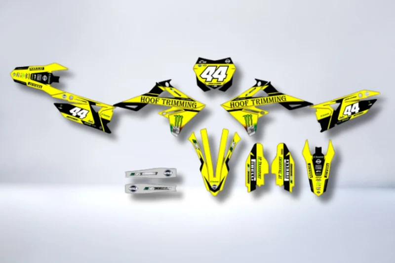 Kit déco SUZUKI RM-Z 450 2018-2025 & RM-Z 250 2019-2025 - ZYNKOR