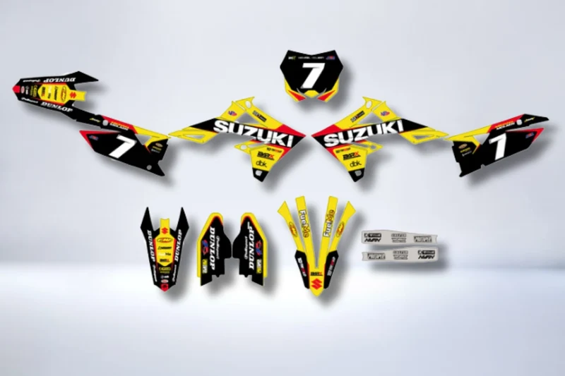 Kit déco SUZUKI RM-Z 450 2018-2025 & RM-Z 250 2019-2025 - VULTRAX