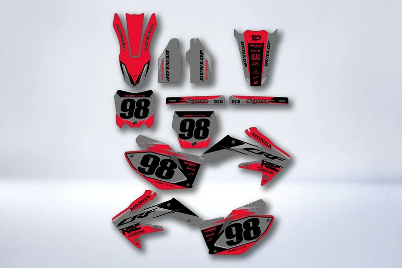 Kit déco HONDA CRF 250 2004-2009 - ZYNTRIX