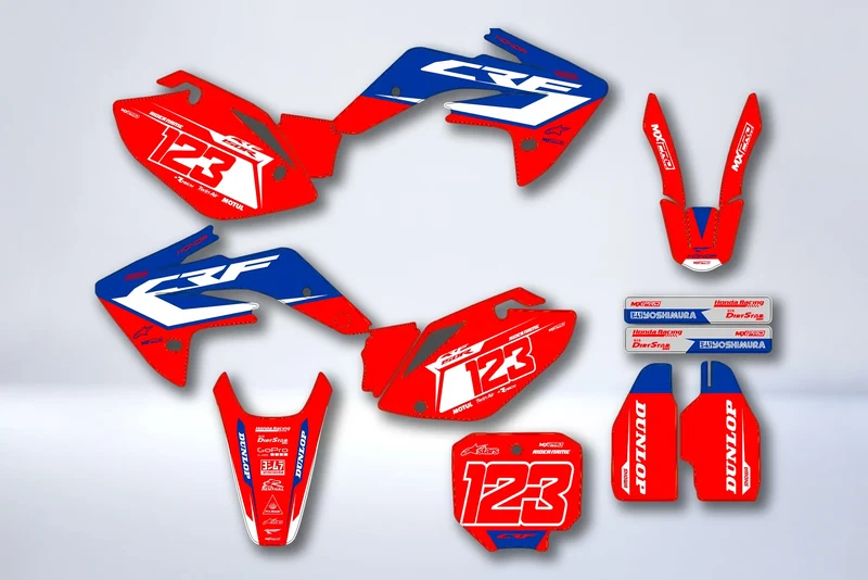 Kit déco HONDA CRF 250 2004-2009 - QUORAX