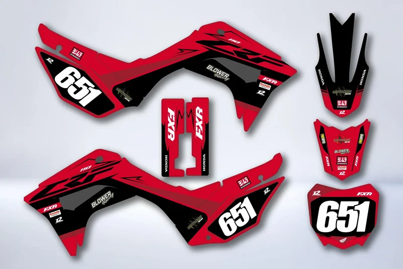 Kit déco HONDA CRF 250-450 2013-2016 - THRAXON