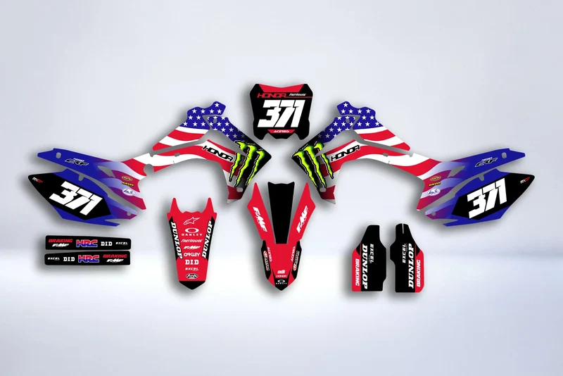 Kit déco HONDA CRF 250-450 2013-2016 - VOLTRIX
