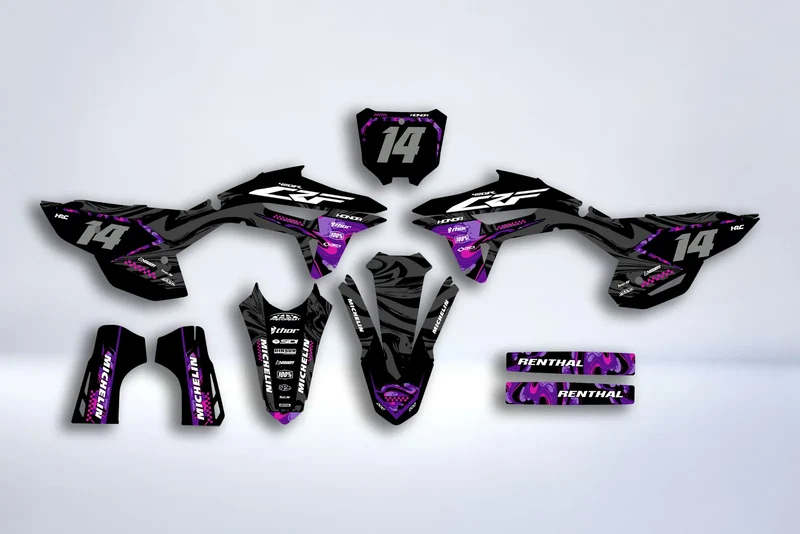Kit déco Honda CRF 250 2022-2024 & CRF 450 2021-2024 - SKORCH