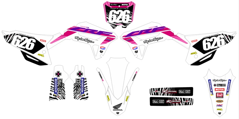 Kit déco Honda CRF 250 2022-2024 & CRF 450 2021-2024 - DRIFTR