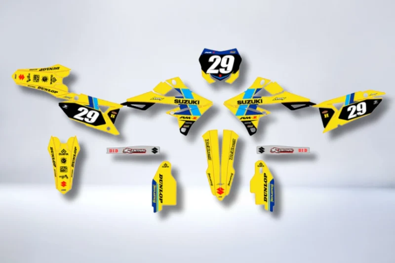 Kit déco SUZUKI RM-Z 450 2018-2025 & RM-Z 250 2019-2025 - ORPHEX