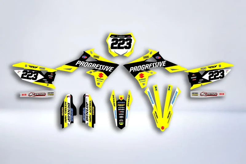 Kit déco SUZUKI RM-Z 450 2018-2025 & RM-Z 250 2019-2025 - ZYNTOR