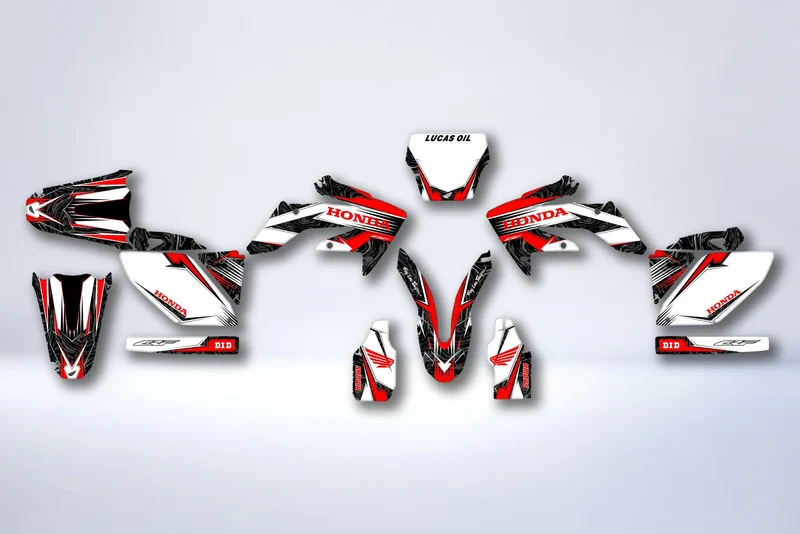 Kit déco HONDA CRF 250 2004-2009 - ZYNKOR