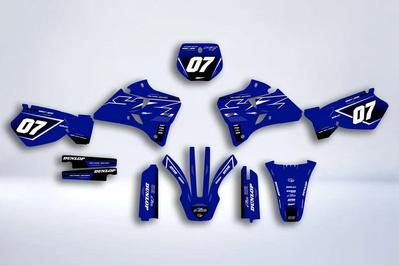 Kit déco YAMAHA YZ 125-250 1996-2001 - MILA