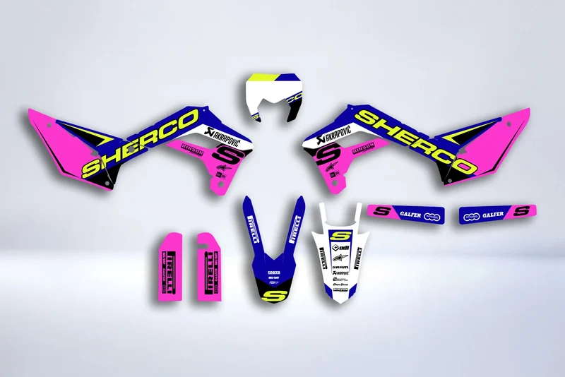 Kit déco Sherco SE SEF 2017-2024 - HYDRAX