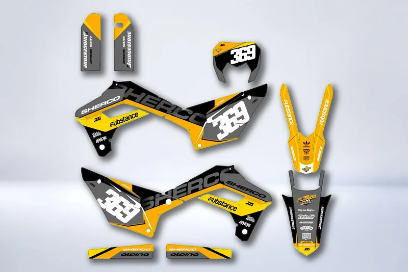 Kit déco Sherco SE SEF 2017-2024 - AXTRON