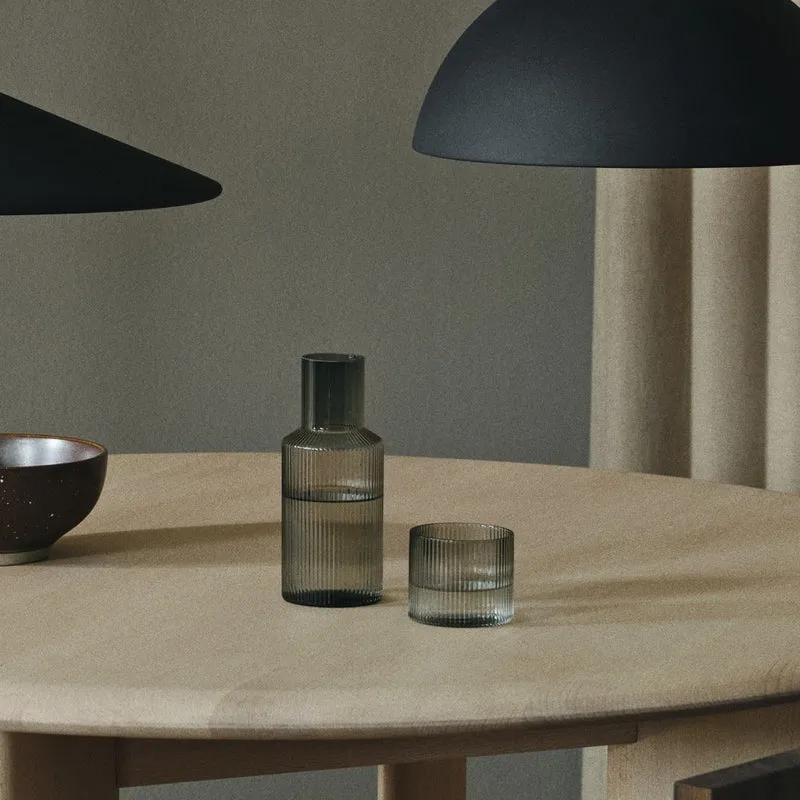 Ripple Karaffe mit Glas als Deckel – Wasserkaraffe von ferm LIVING
