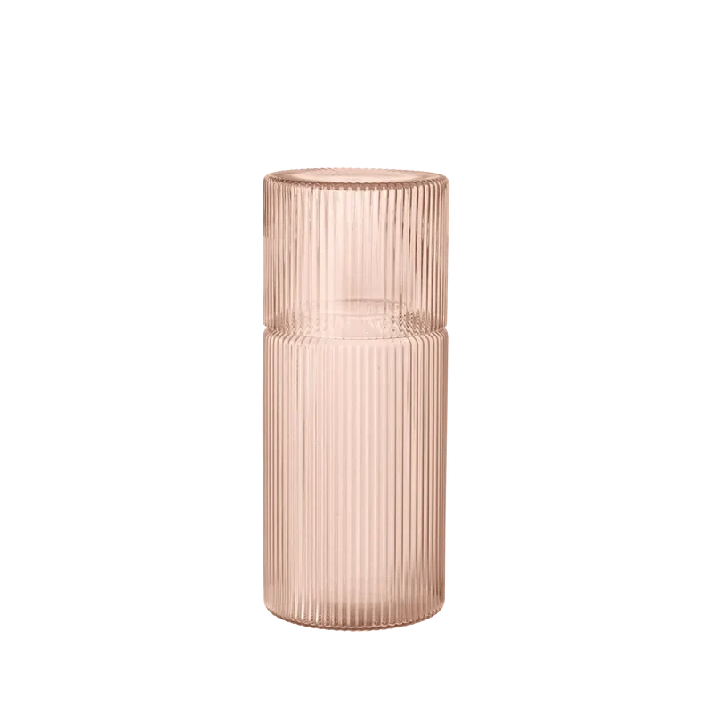 Ripple Karaffe mit Glas als Deckel – Wasserkaraffe von ferm LIVING