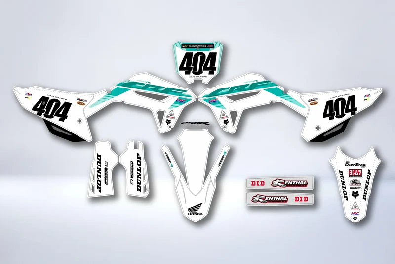 Kit déco Honda CRF 250 2022-2024 & CRF 450 2021-2024 - THRAXON