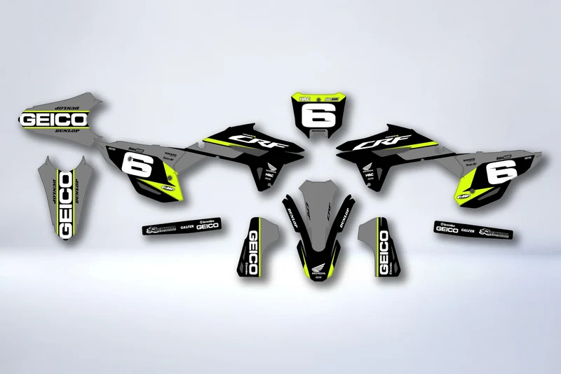Kit déco Honda CRF 250 2022-2024 & CRF 450 2021-2024 - BLAZION