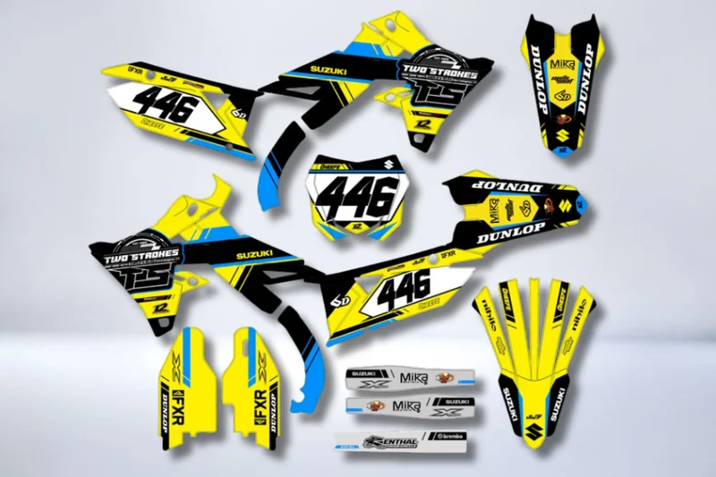 Kit déco SUZUKI RM-Z 450 2018-2025 & RM-Z 250 2019-2025 - VYPRON