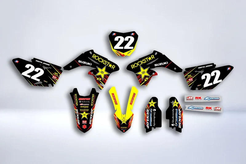 Kit déco SUZUKI RMZ 250 2010-2018 - SHREKR