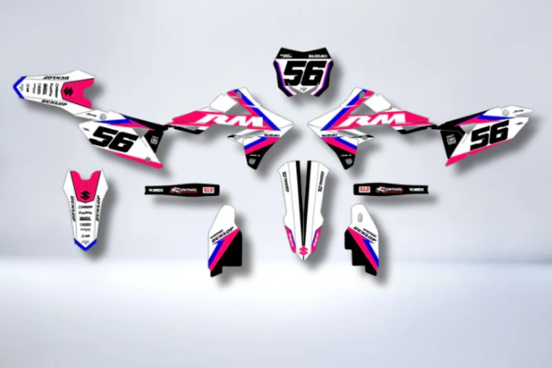 Kit déco SUZUKI RM-Z 450 2018-2025 & RM-Z 250 2019-2025 - RAXTOR