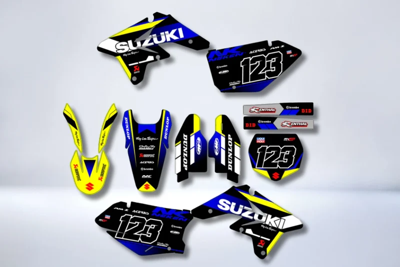 Kit déco SUZUKI RMZ 250 2010-2018 - KRYPTIX