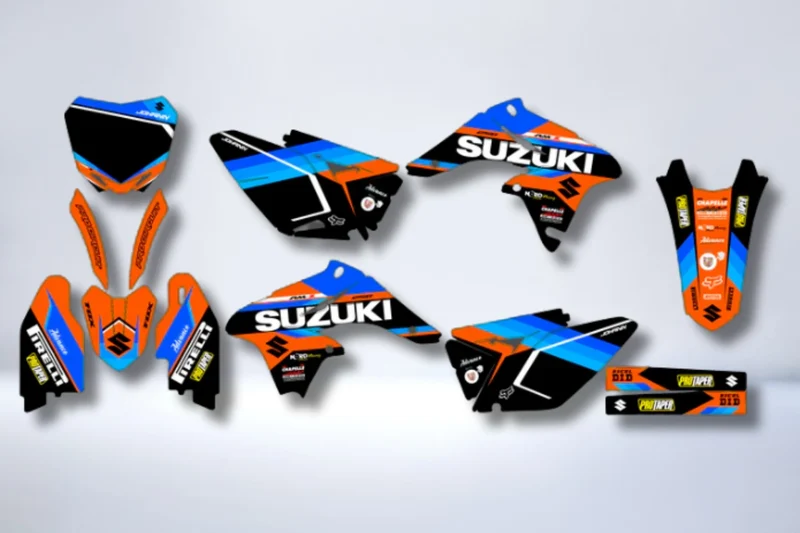 Kit déco SUZUKI RMZ 250 2010-2018 - RAXION