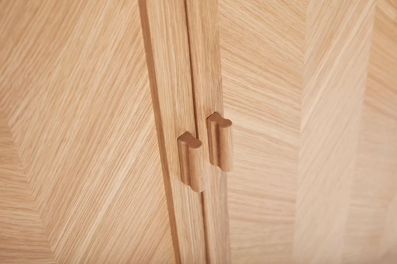 Schrank Herringbone Naturfarben - Hübsch