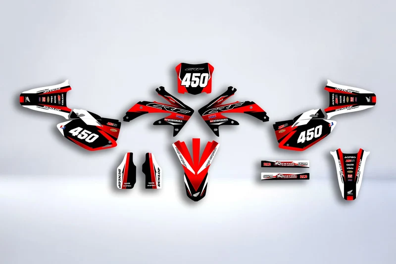 Kit déco HONDA CRF 450 2005-2008 - VULTIX