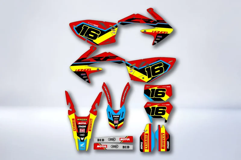 Kit déco HONDA CRF 450 2005-2008 - SHREDIX