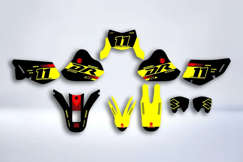 Kit Déco SUZUKI DR 650 1996-2025 - ZEKRON