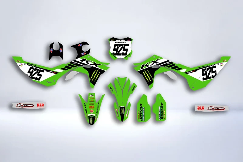Kit Déco KAWASAKI KXF 250 2025 & KXF 450 2024-2025 - TORQON
