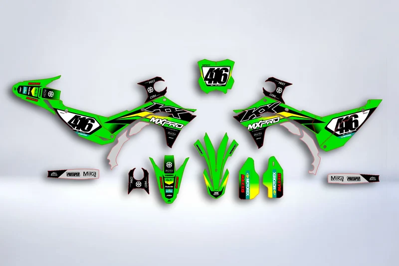 Kit Déco KAWASAKI KXF 250 2025 & KXF 450 2024-2025 - GRITZON