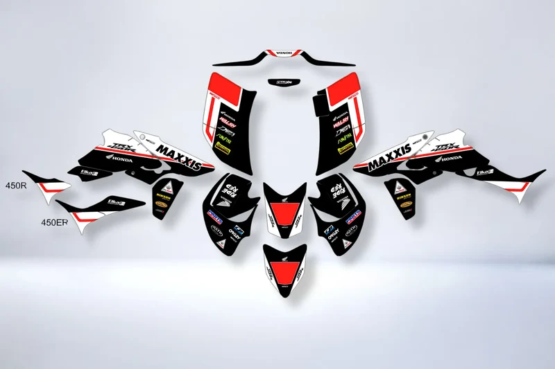 Kit déco HONDA TRX 450 450R 450ER - RIVETIX