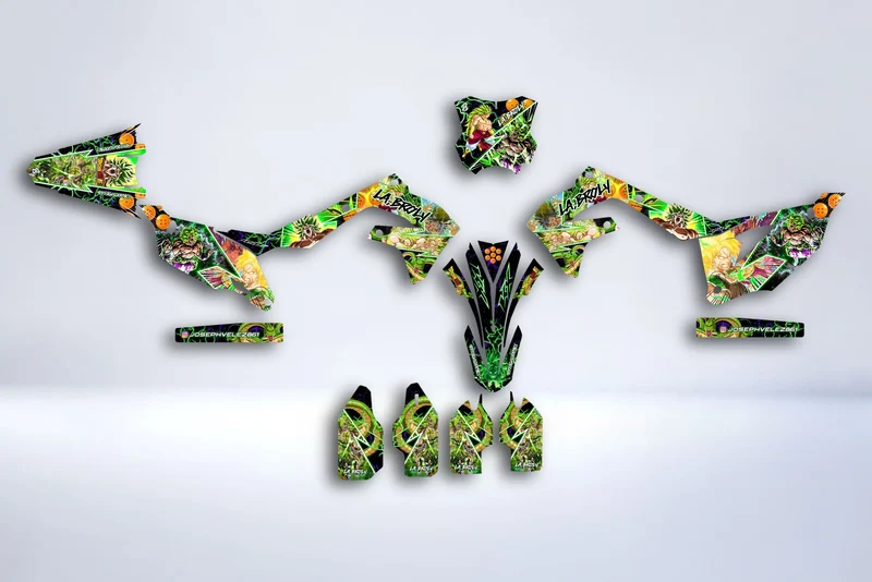 Kit Déco Kawasaki KXF 250 2021-2024 & KXF 450 2019-2023 - Revonix