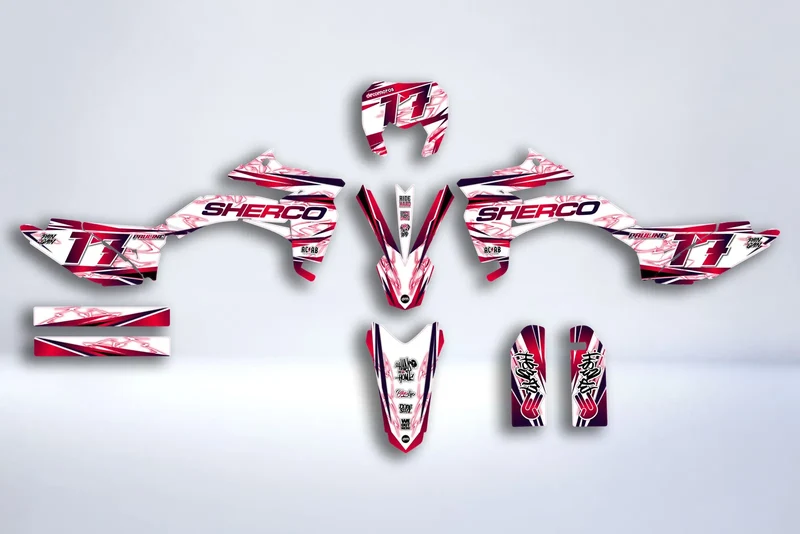 Kit Déco Sherco SE-R / SM-R 50cc 2013-2026 - FLASH