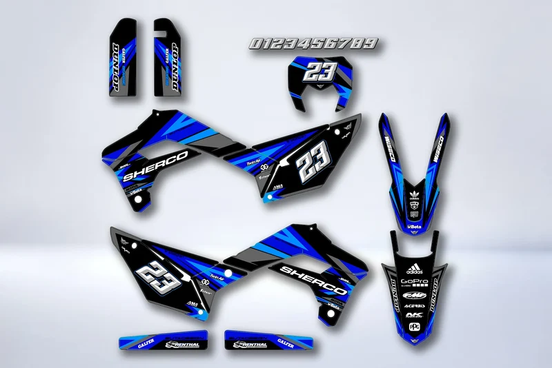 Kit déco Sherco SE SEF 2017-2024 - STRYKR