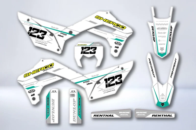 Kit déco Sherco SE SEF 2017-2024 - VORTRAX