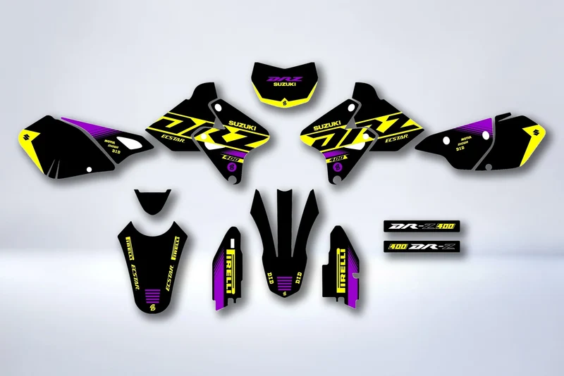 Kit déco SUZUKI DRZ 400 - NITRAX