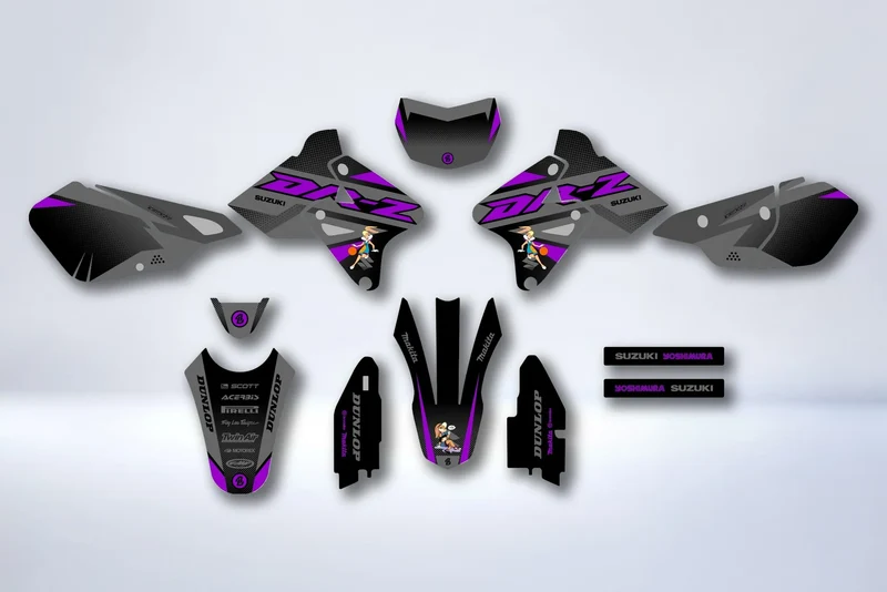Kit déco SUZUKI DRZ 400 - ZYNTRIX