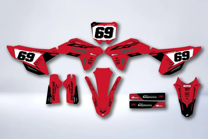 Kit déco Honda CRF 250 2022-2024 & CRF 450 2021-2024 - KRONOX