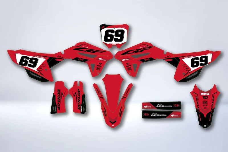 Kit déco Honda CRF 250 2022-2024 & CRF 450 2021-2024 - TORQIX