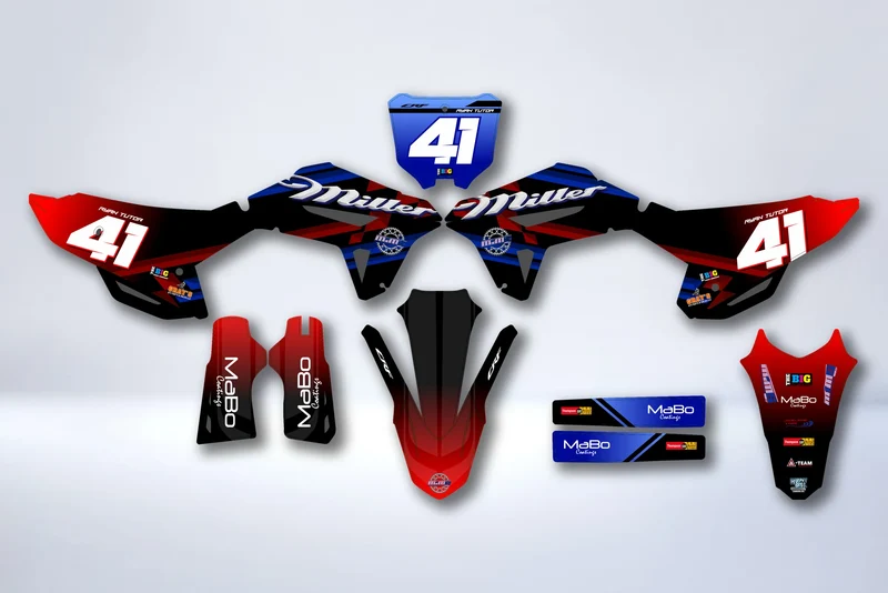 Kit déco Honda CRF 250 2022-2024 & CRF 450 2021-2024 - VORTRAX